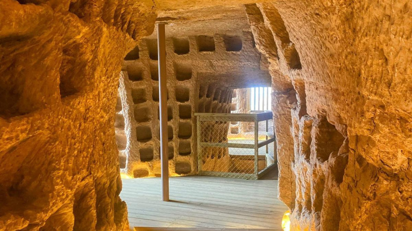 Imagen actual del Scriptorium de Albelda