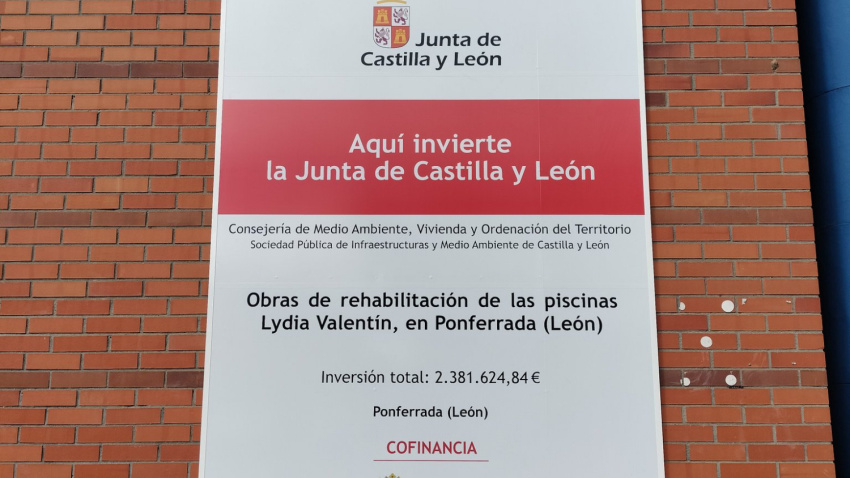 Ponferrada (León) inicia la ambiciosa reforma de sus piscinas climatizadas