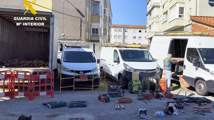 Material con el que contaban.