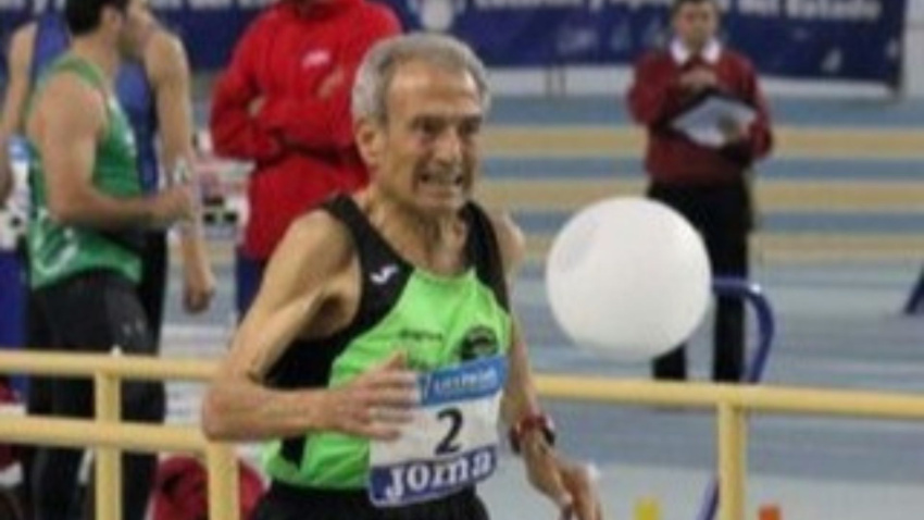 Manuel Alonso, atleta de 90 años