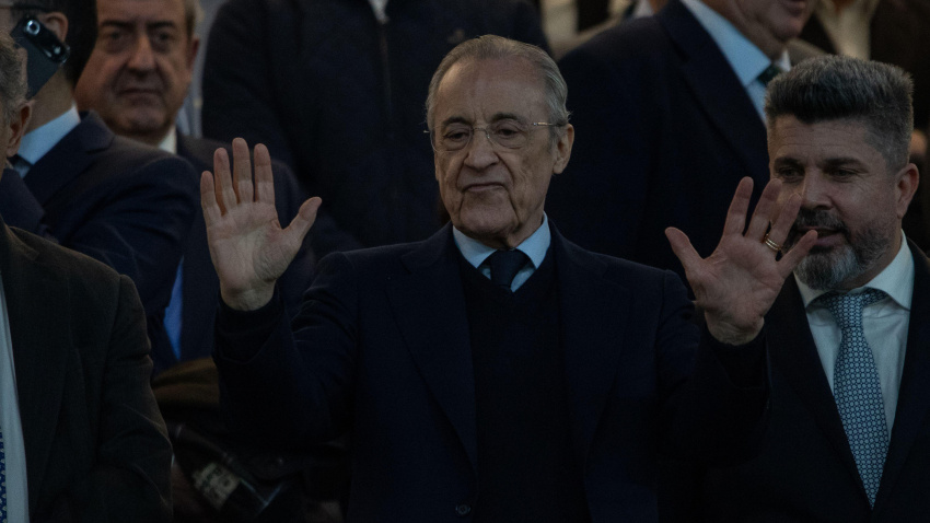 Florentino Pérez, Presidente del Real Madrid