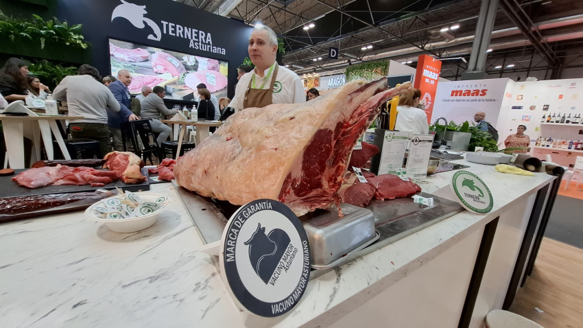 Stand de Ternera Asturiana en el Salón Gourmets 2026
