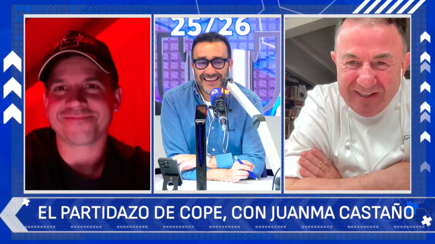 Juanma Castaño entrevista a Dabiz Muñoz y Martín Berasategui