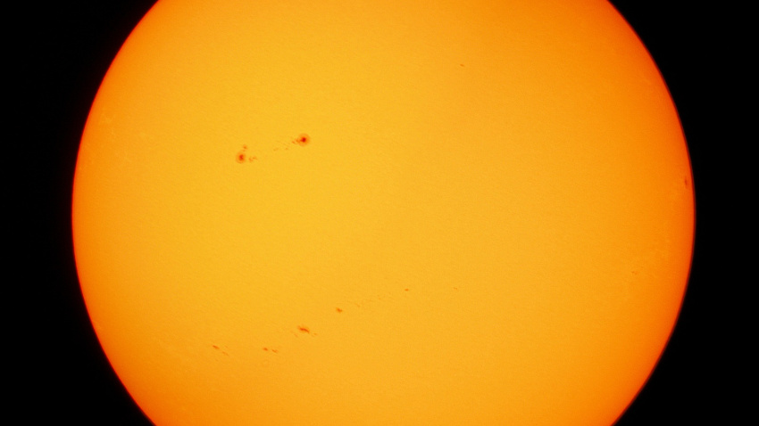 Fotosfera con manchas solares