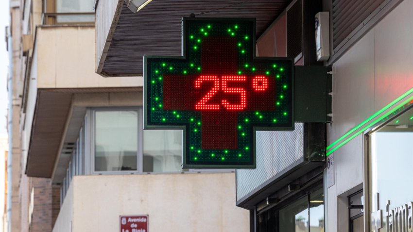 Los termómetros marcan 25 grados en Logroño