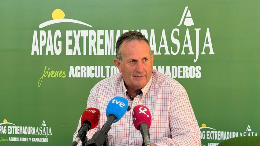 Juan Metidieri, presidente de Apag Extremadura Asaja