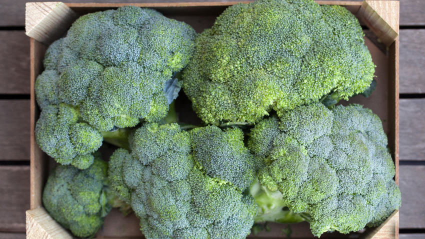 Imagen de recurso de una caja con brócoli