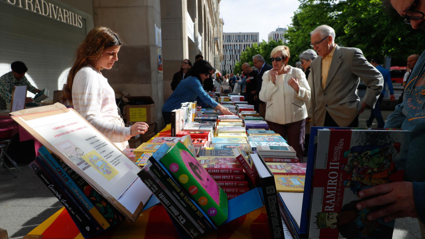 Celebración del Día de Libro en Zaragoza