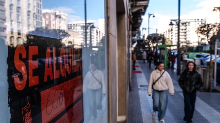 El alquiler de vivienda en España alcanzó precios récord en 2025.
