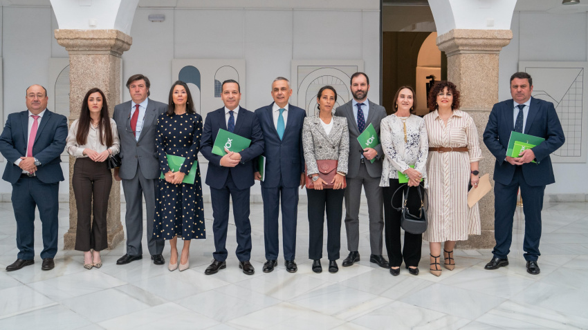 Grupo parlamentario de Vox en la Asamblea de Extremadura