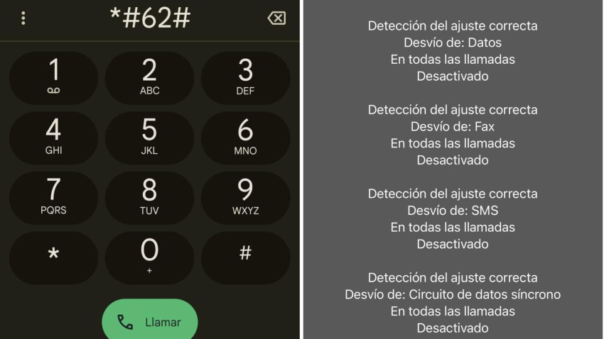 Código para detectar hackeo en el móvil