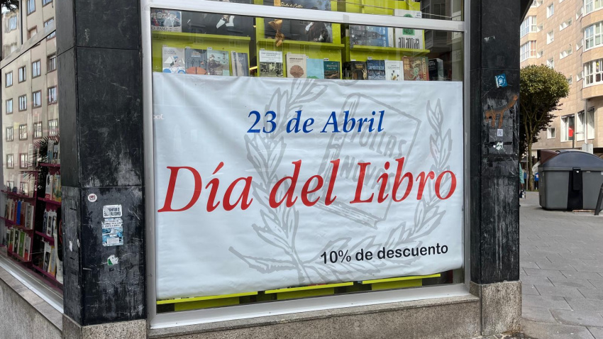Cartel 23 Abril día do Libro