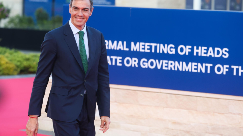 El presidente del Gobierno español, Pedro Sánchez
