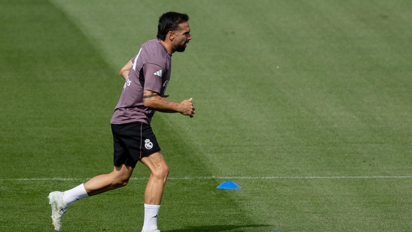 El jugador del Real Madrid Dani Carvajal