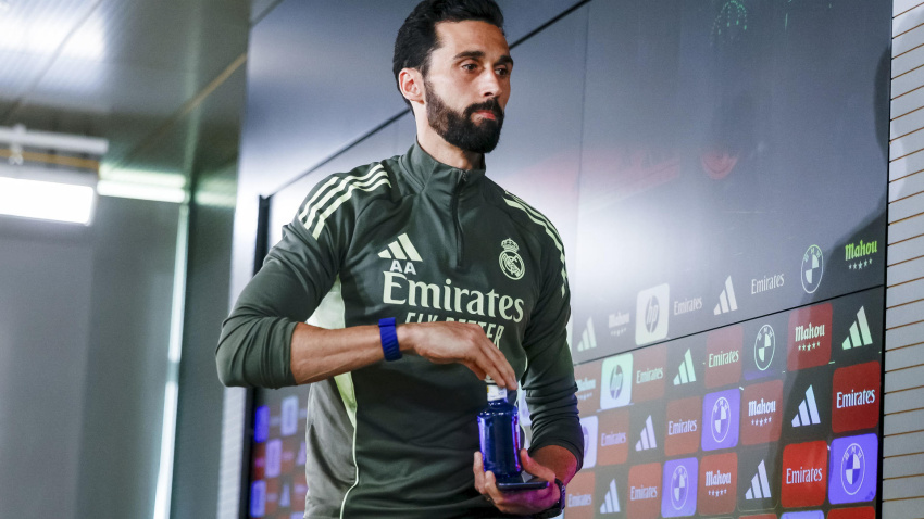 El entrenador del Real Madrid, Álvaro Arbeloa