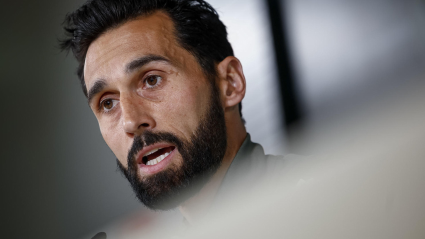 El entrenador del Real Madrid, Álvaro Arbeloa
