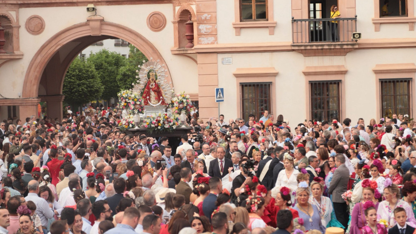 Inicio de la Romería de la Virgen de la Cabeza