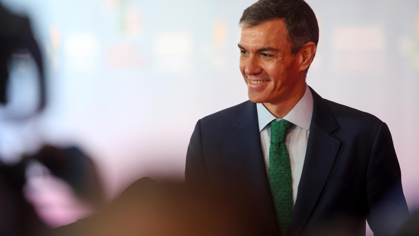El presidente del Gobierno español, Pedro Sánchez