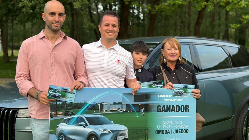 Entrega de premios del V Circuito de Golf COPE Asturias en Las Caldas