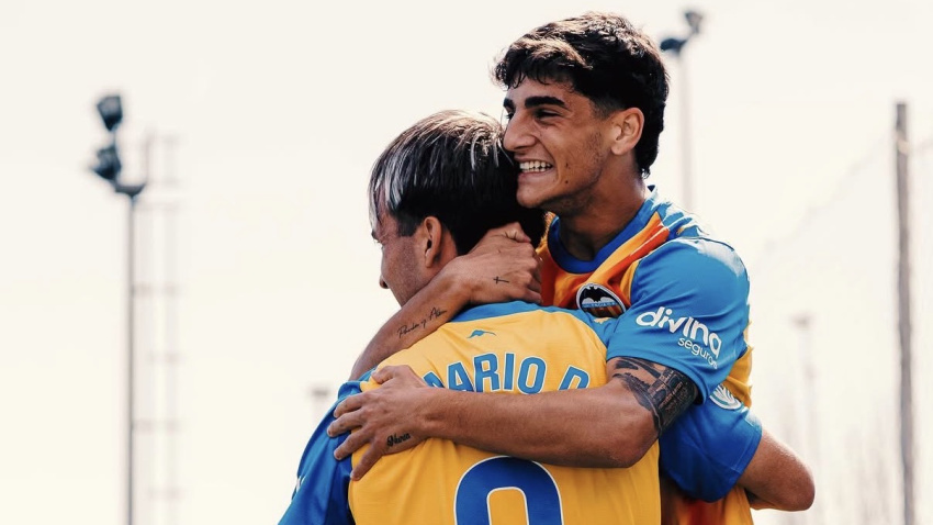 Víctor Jr y Mario Domínguez, la dupla de oro del filial