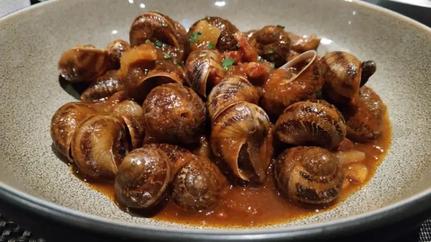 Los caracoles son el plato estrella en San Prudencio