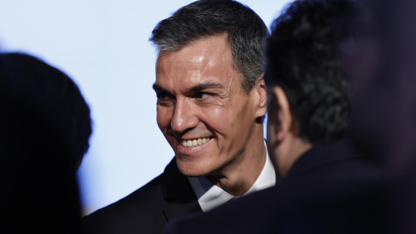 El presidente del Gobierno, Pedro Sánchez