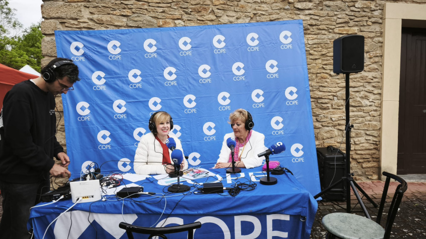 COPE Euskadi desde Armentia, con la Diputada Foral Ana del Val