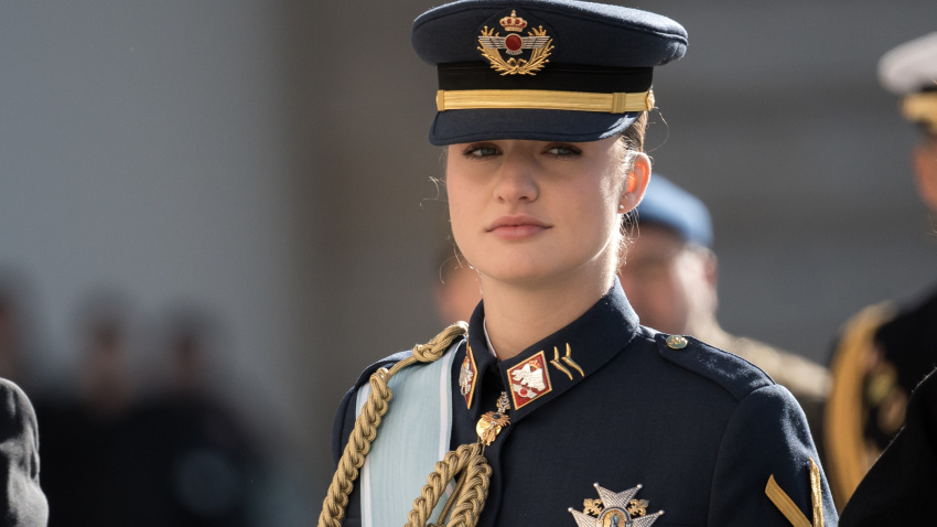 (Foto de ARCHIVO)La princesa Leonor, durante la Pascua Militar, en el Palacio Real, a 6 de enero de 2026, en Madrid (España). La Pascua Militar es una ceremonia que celebra la recuperación de la localidad menorquina de Mahón el 6 de enero de 1782, que se encontraba en poder de los ingleses, durante la cual se realiza un balance de las vicisitudes del año anterior y se marcan las líneas de acción que se desarrollarán en el siguiente. Durante el acto, se rinden honores mediante el himno nacional y una salva de 21 cañonazos, y el Rey Felipe VI pasa revista. Posteriormente, se realiza la imposición de condecoraciones militares a aquellos civiles y miembros de las Fuerzas Armadas que se han hecho acreedores de ellas durante el año vencido.Diego Radamés/POOL06/1/2026