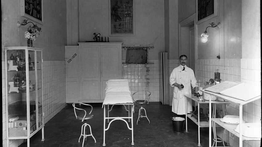 Imagen de archivo de la consulta de un médico