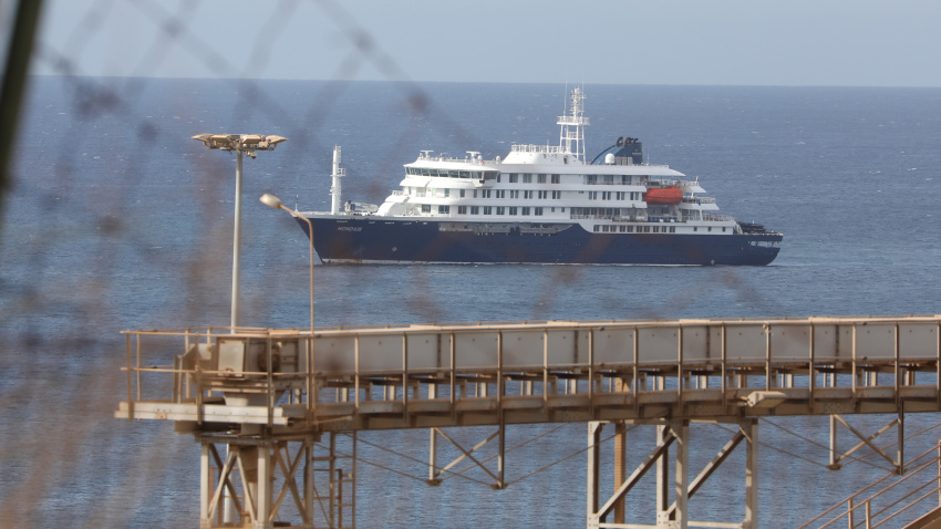 El barco Hondius