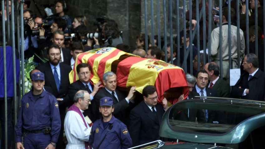 Funeral de Manuel Giménez Abad