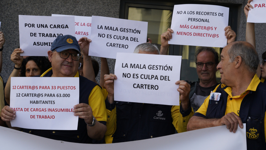 La plantilla de Correos en Ponferrada estalla: "Estamos al límite por ...