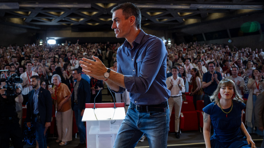 El presidente del Gobierno y secretario general del PSOE, Pedro Sánchez