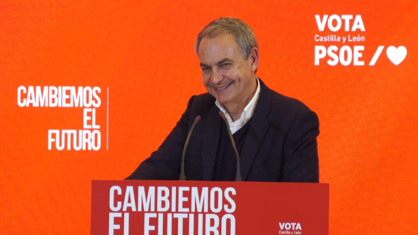 El expresidente del Gobierno José Luis Rodríguez Zapatero