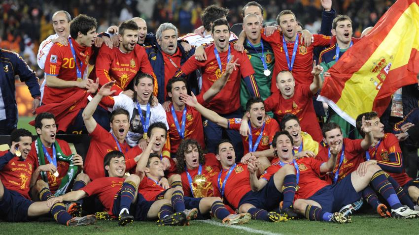 España conquistó el 11 de julio de 2010 el primer Mundial de su historia.
