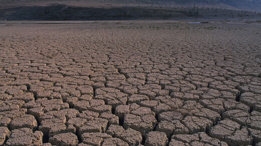 Terreno seco en Andalucía