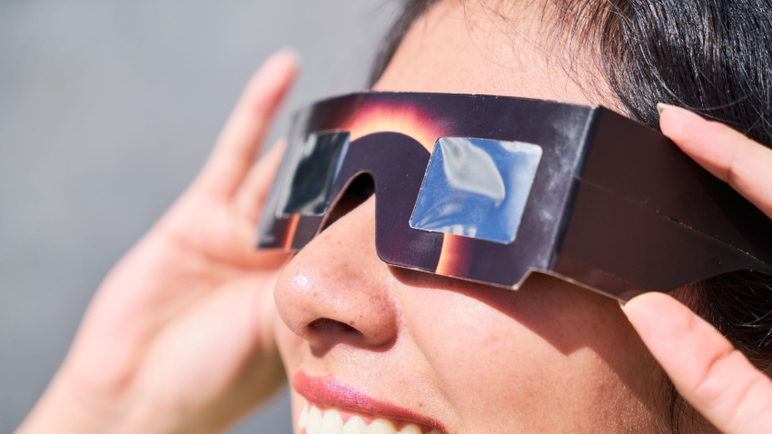 Gafas de protección para el eclipse solar