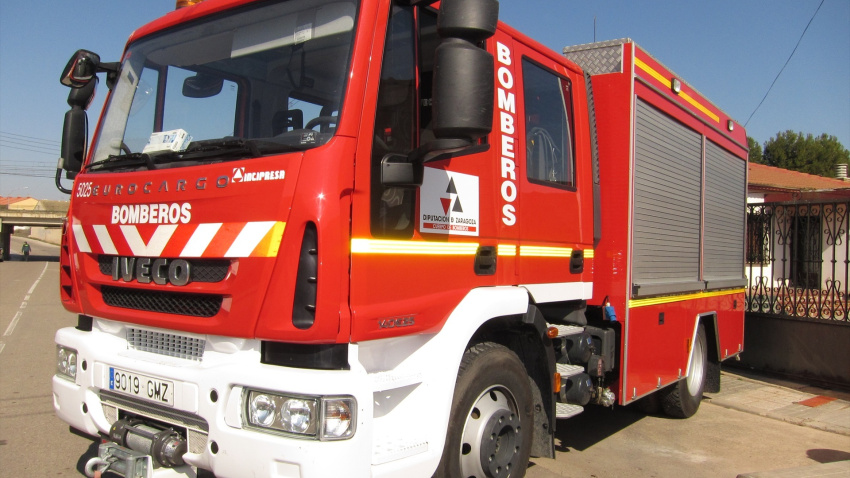 Camión De Bomberos De Diputación Provincial De Zaragoza