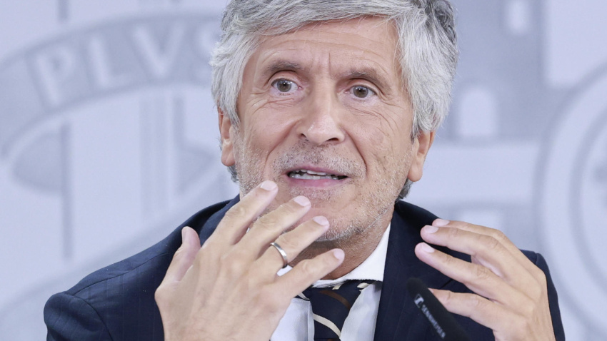 El ministro de Interior, Fernando Grande-Marlaska