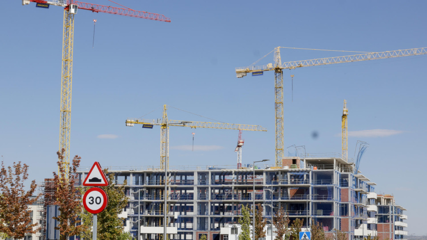 Obras en construcción en España
