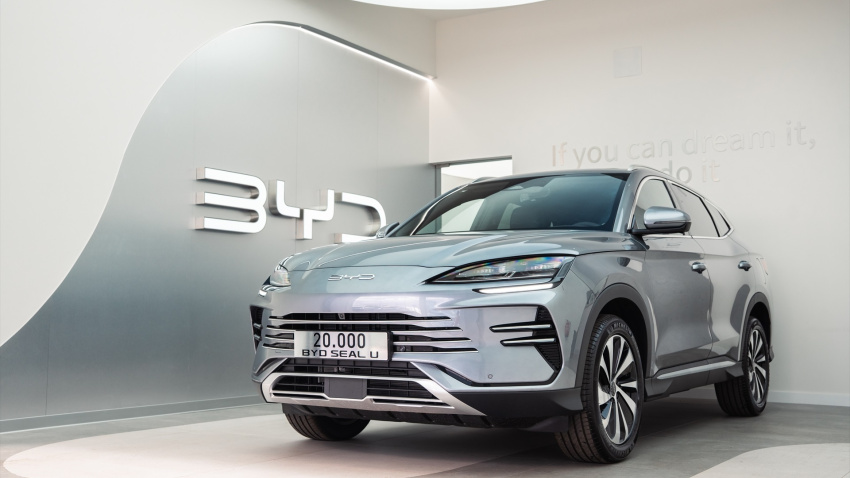 Un coche BYD