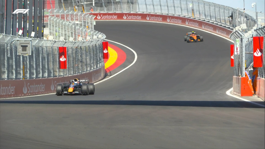 Lando Norris se acerca a Max Verstappen en la pelea por la tercera posición.