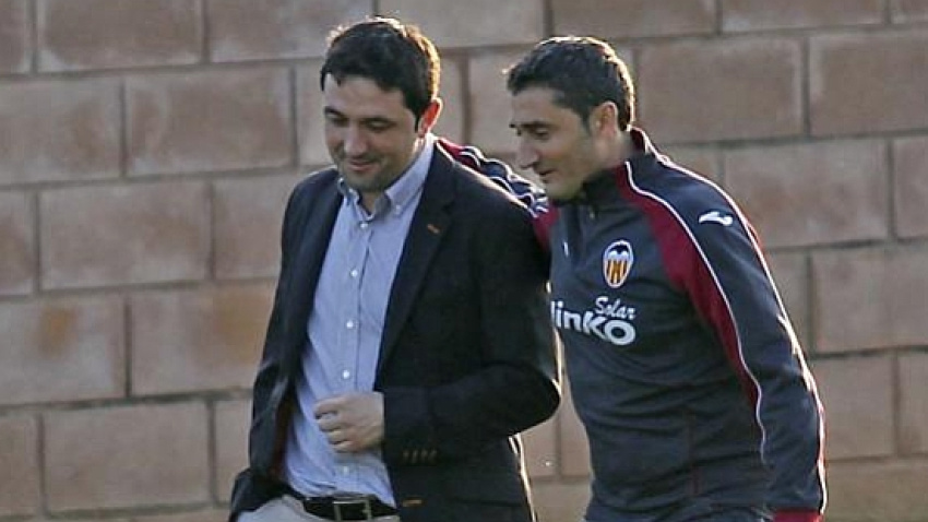 Braulio fichó a Valverde para el banquillo de Mestalla