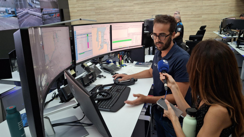 700 cámaras vigilan la actividad del Puerto de Algeciras y Tarifa