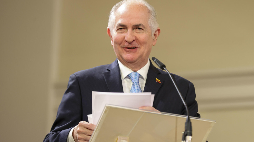 El opositor venezolano Antonio Ledezma