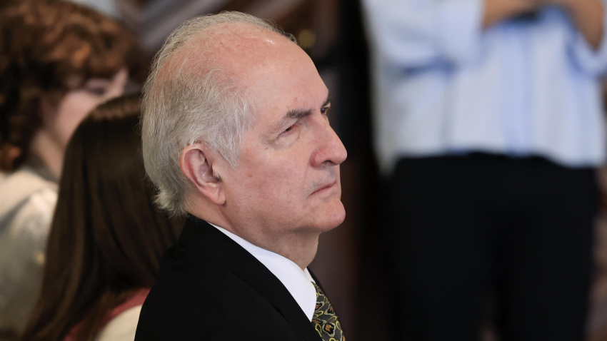 El político venezolano Antonio Ledezma