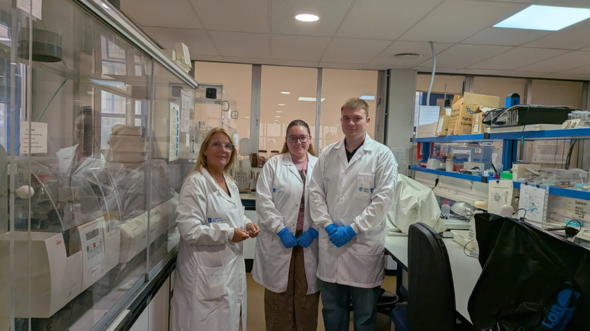 Investigadores en formación en el CIMA