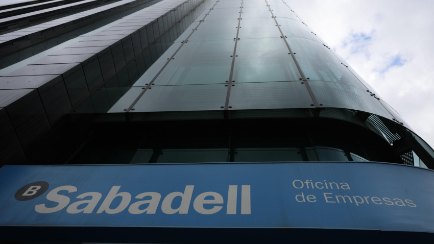 Edificio del Banco de Sabadel en Madrid