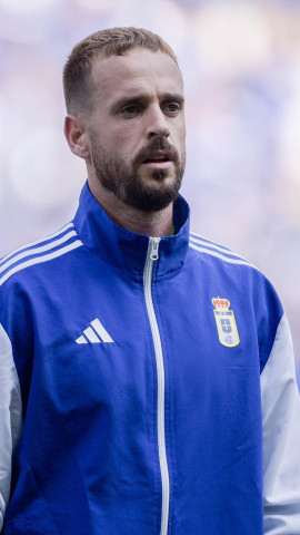 Aarón Escandell, portero del Real Oviedo