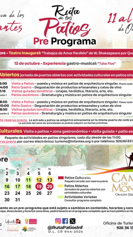 Ruta de los Patios de Villanueva de los Infantes